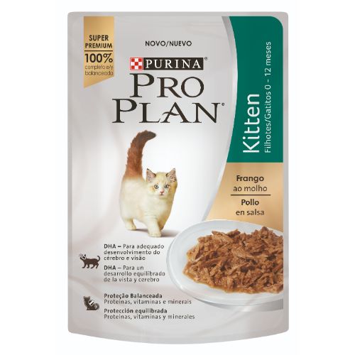 Purina PROPLAN - Pouch Kitten sabor pollo